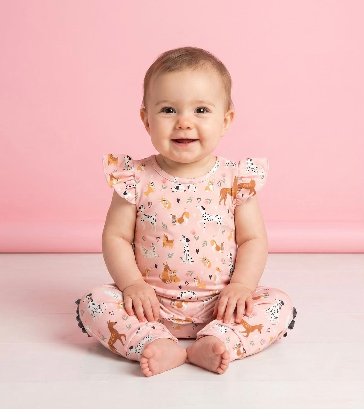 Pretty Petals Girl Infant Romper