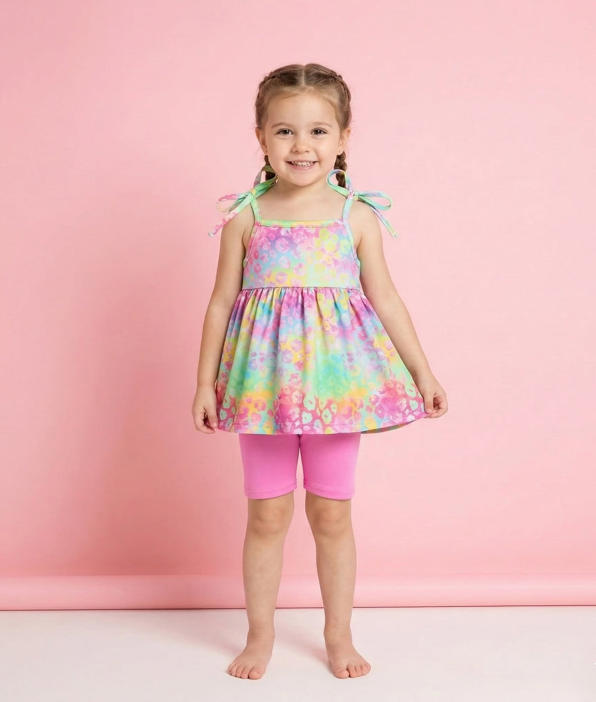 Neon Jungle Short Set