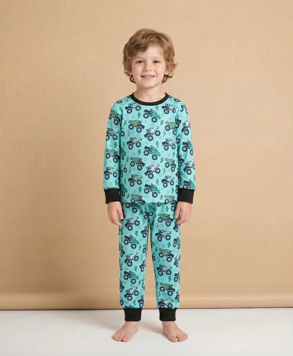 Big Wheels loungewear on child model