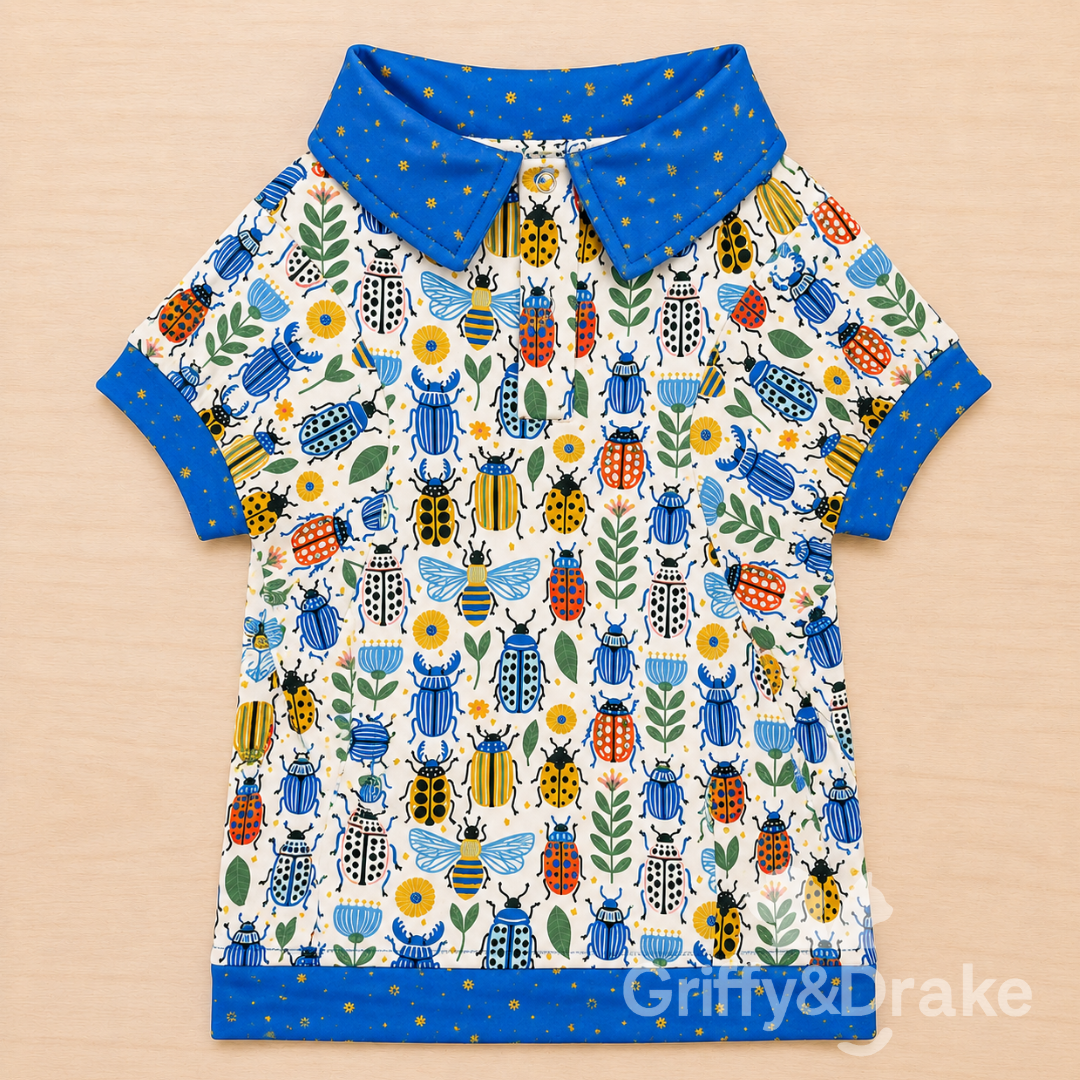 Buggin' Around Collar Shirt by Griffy & Drake