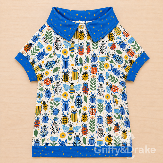 Buggin' Around Collar Shirt by Griffy & Drake