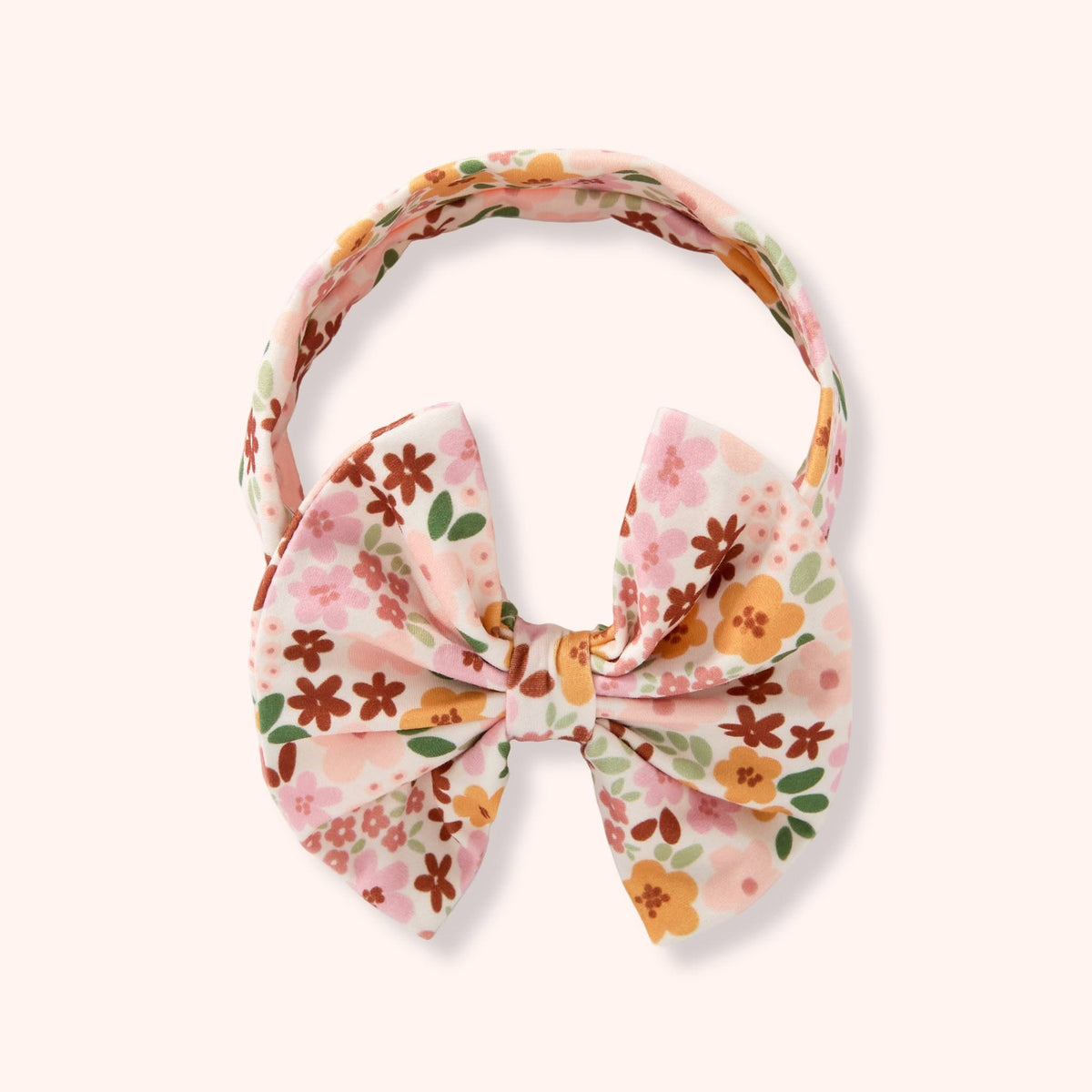 Fall Capsule 2026 Headband - floral oversized bow