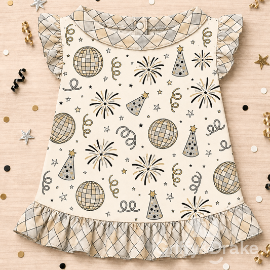 Midnight Magic Ruffle Shirt by Griffy & Drake