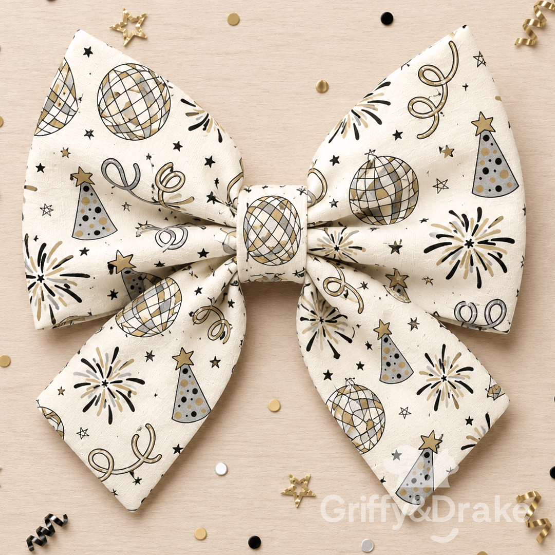 Midnight Magic Sailor Bow by Griffy & Drake