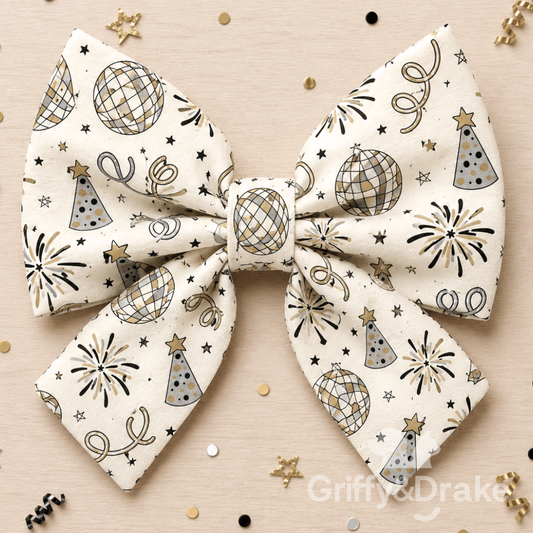 Midnight Magic Sailor Bow by Griffy & Drake