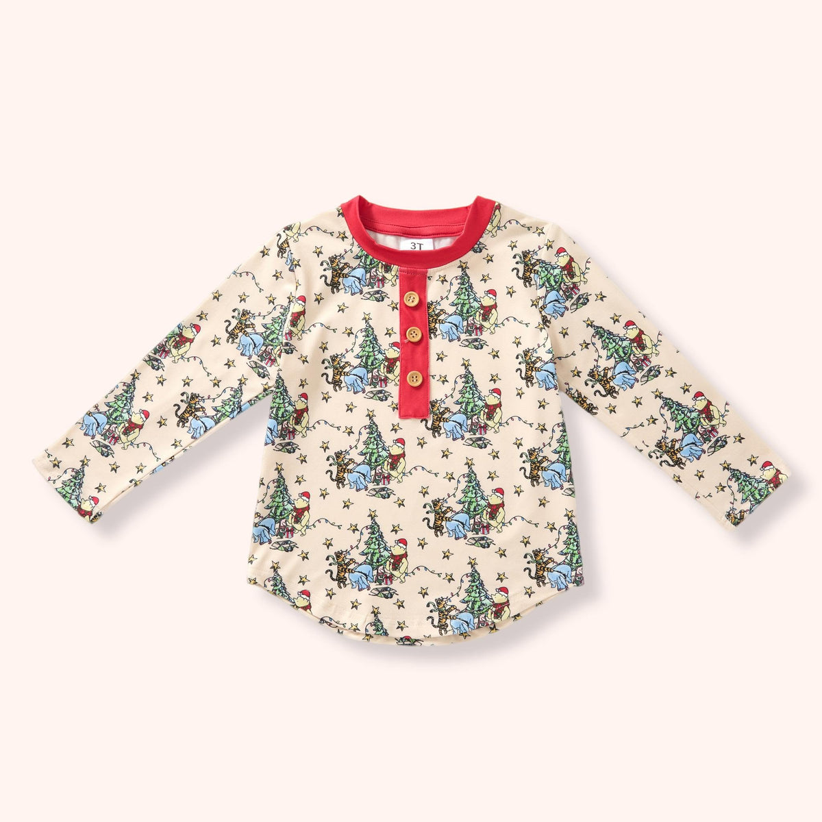 Pete + Lucy Hunny Holiday boy shirt detail
