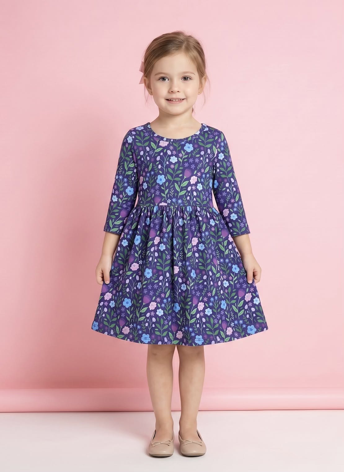 Breezy Blossoms Girl Dress