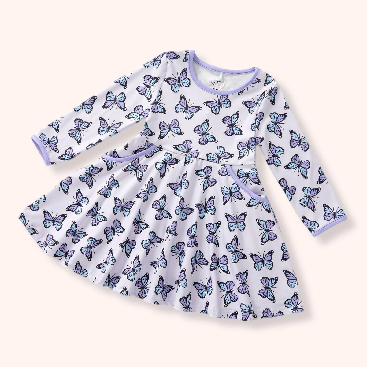 Violet Wings Dress