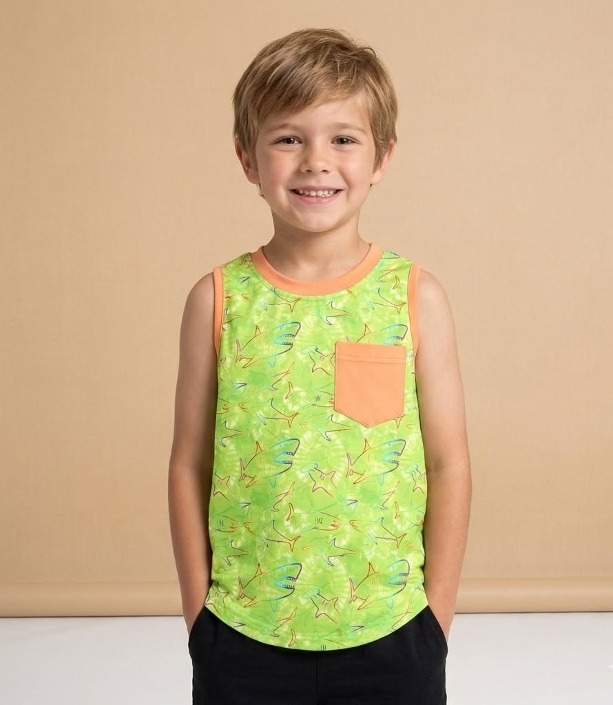 Fin Frenzy Boy Tank