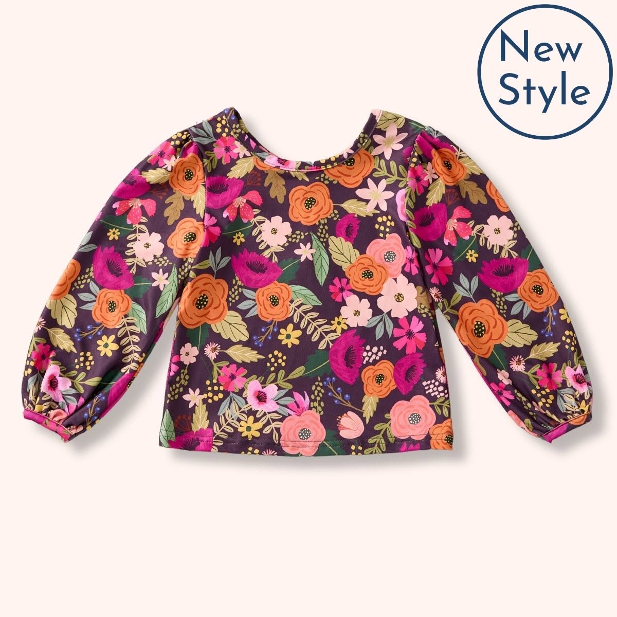 Pete + Lucy Fall Capsule 2025 floral long-sleeve top