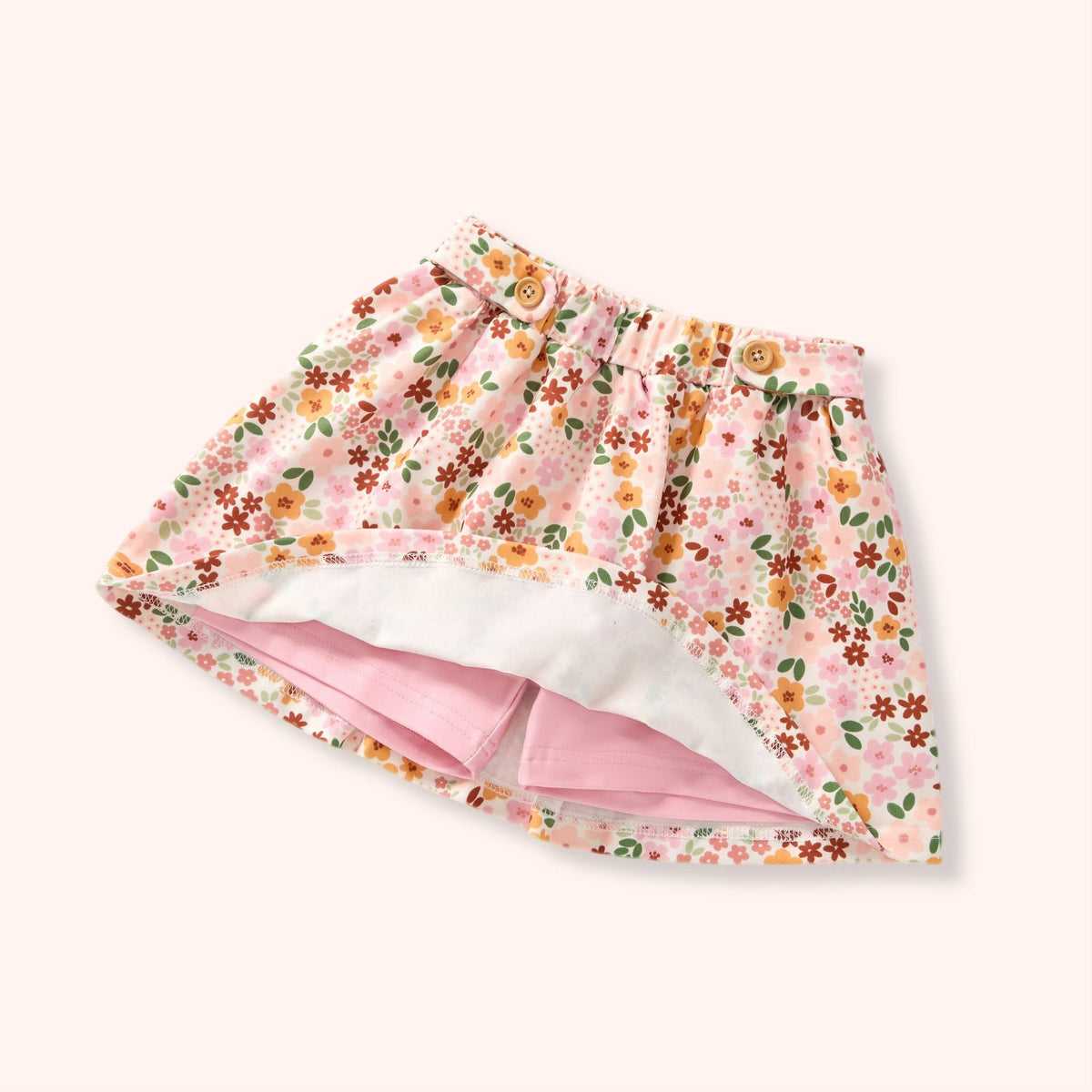 Fall Capsule 2026 Floral Skort detail