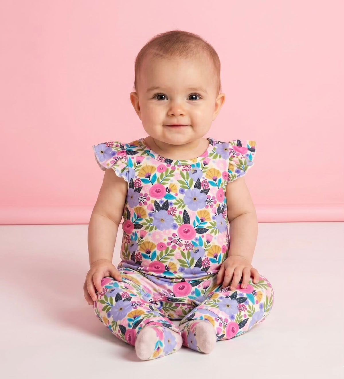 Garden Party Infant Romper