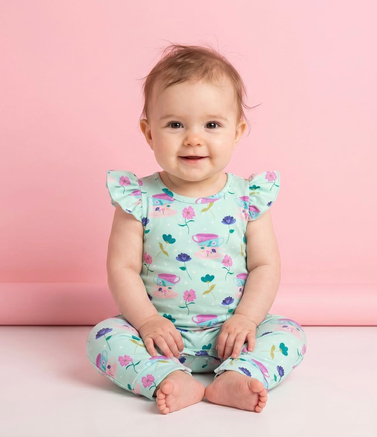 Tea Party Infant Romper