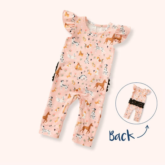 Pretty Petals Girl Infant Romper