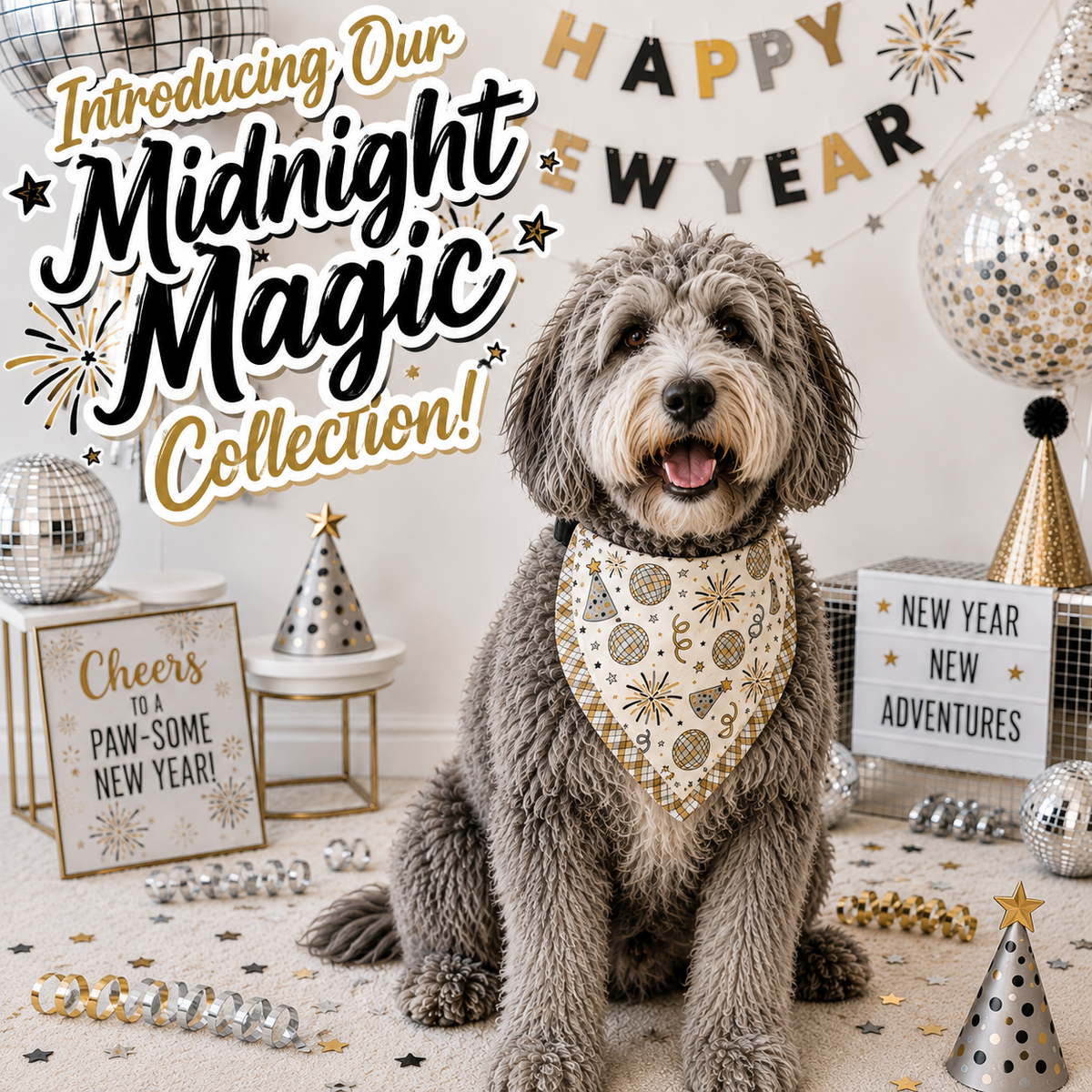 Midnight Magic Ruffle Shirt