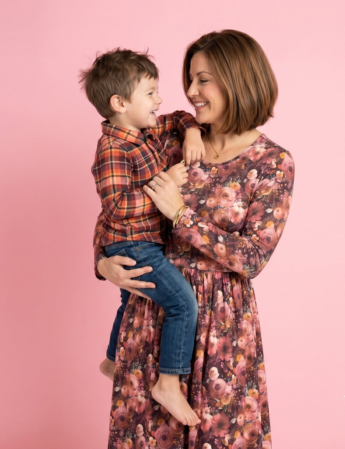 Autumn Embers Mom Dress