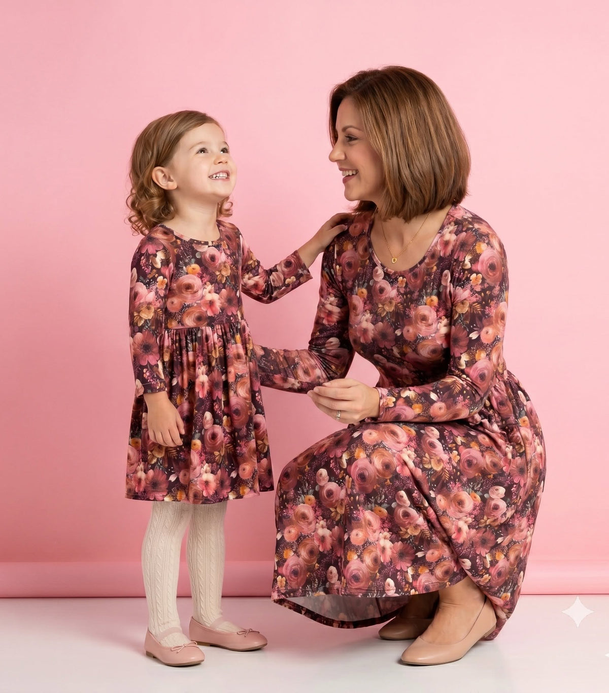 Autumn Embers Mom Dress