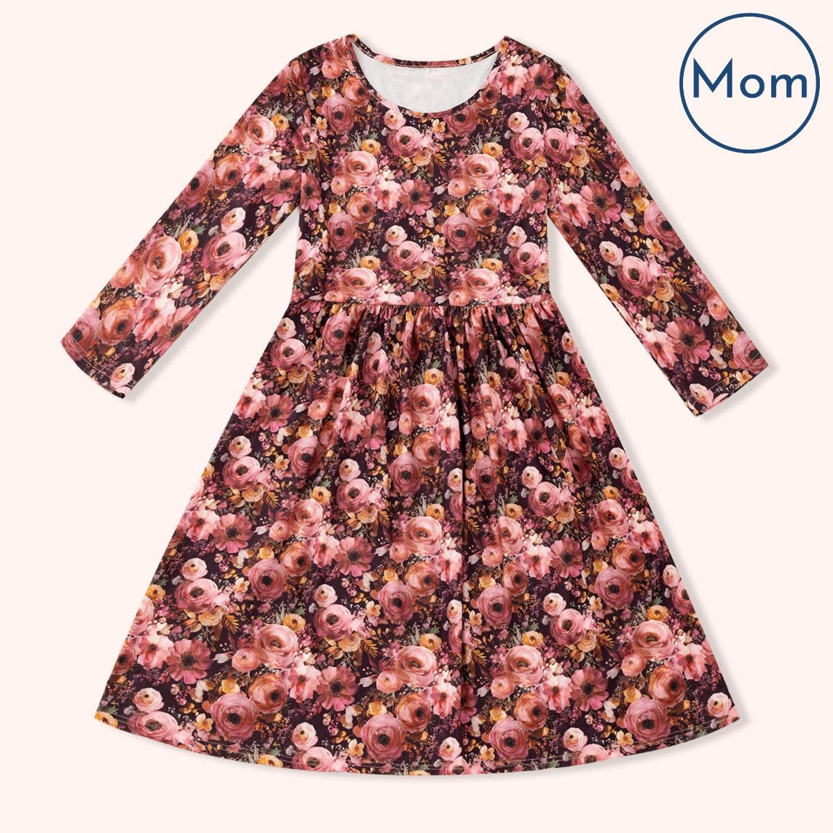 Autumn Embers Mom Dress