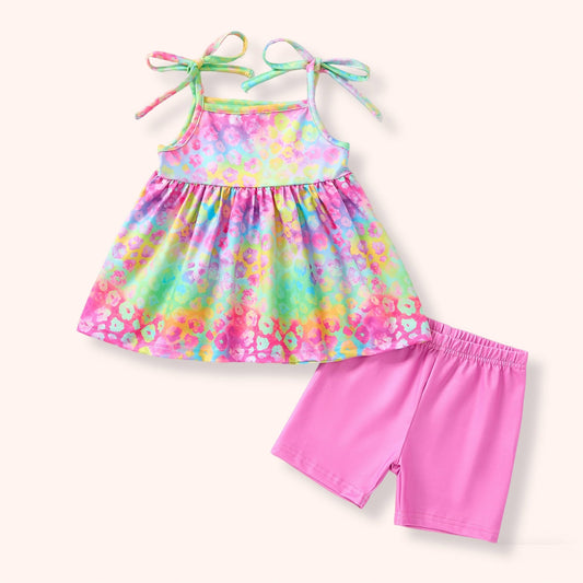 Neon Jungle Short Set