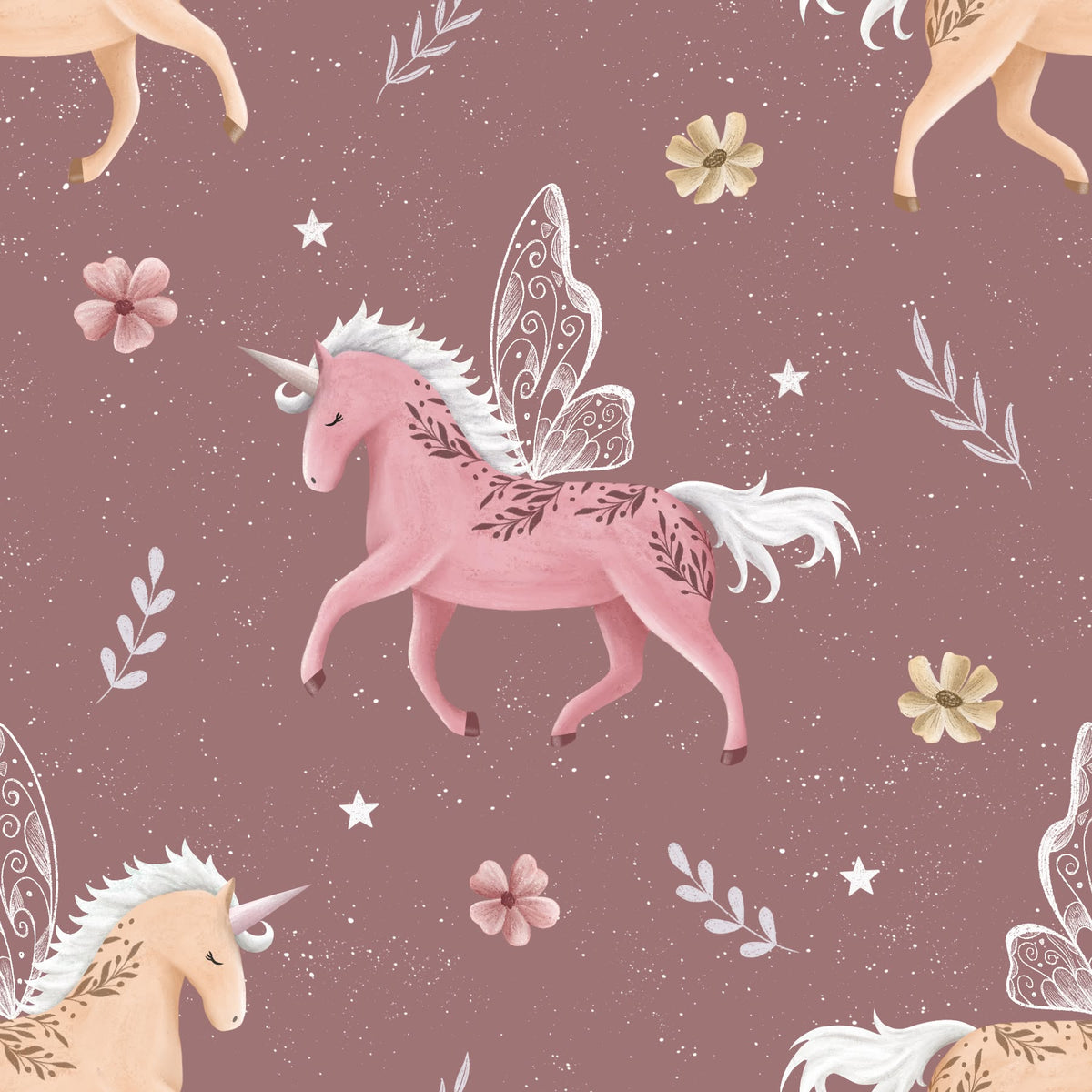 Pete + Lucy Wild Spirit romper fabric pattern