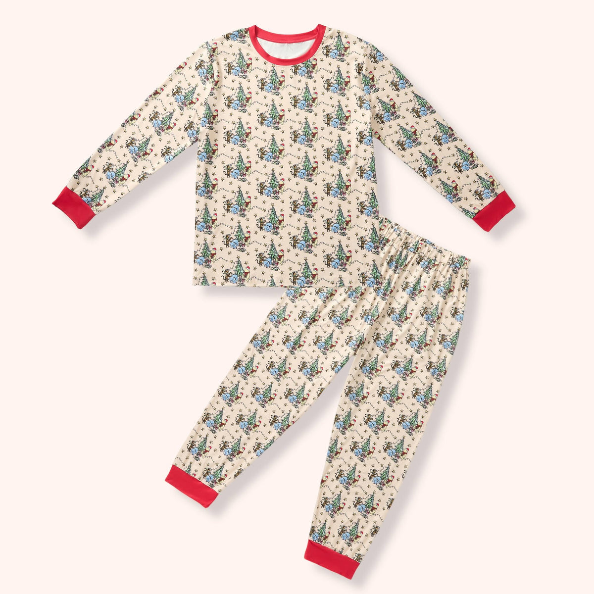 Pete + Lucy Hunny Holiday loungewear set